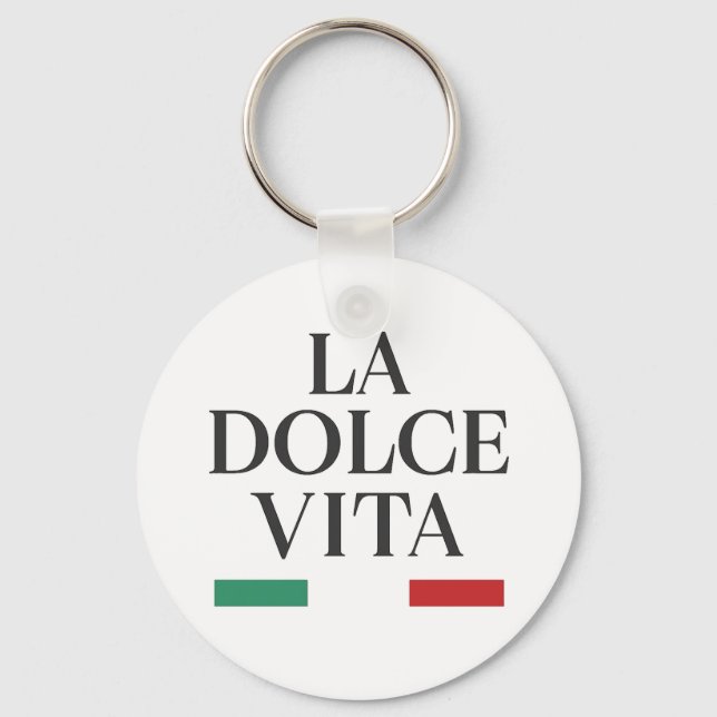 Chaveiro italiano La Dolce Vita (Frente)