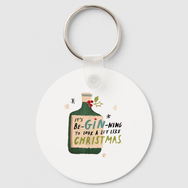 Chaveiro It's Beginning To Look A Lot Like Tails Funny Chri (Frente)