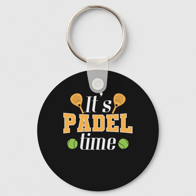 Chaveiro It's Padel Time Tennis Sport (Frente)