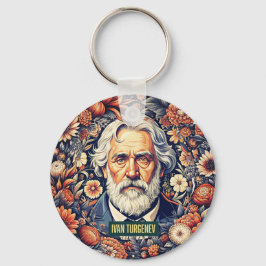 Chaveiro Ivan Turgenev , escritores russos.