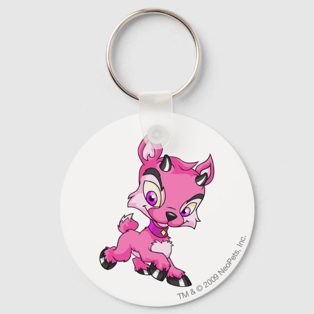 Chaveiro Ixi rosa (Frente)