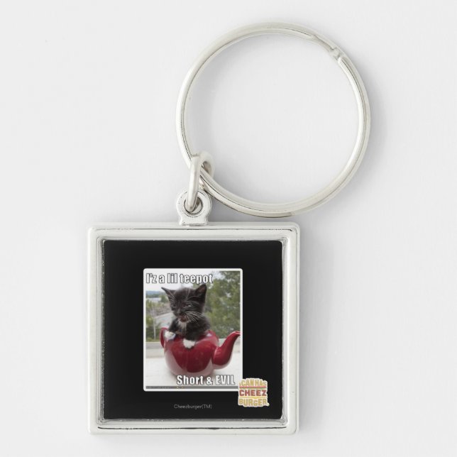 Chaveiro I'z um teepot do lil (Frente)