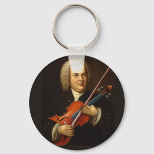 Chaveiro J.S. Bach com uma Viola