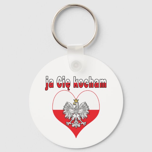 Chaveiro ja Cie kocham Eagle Heart (Frente)