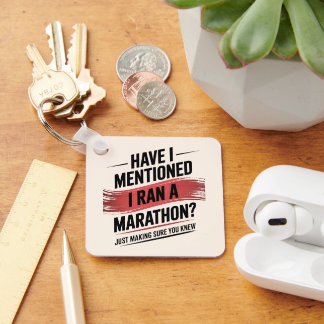 Chaveiro Já disse que fiz uma maratona? (Mesa)