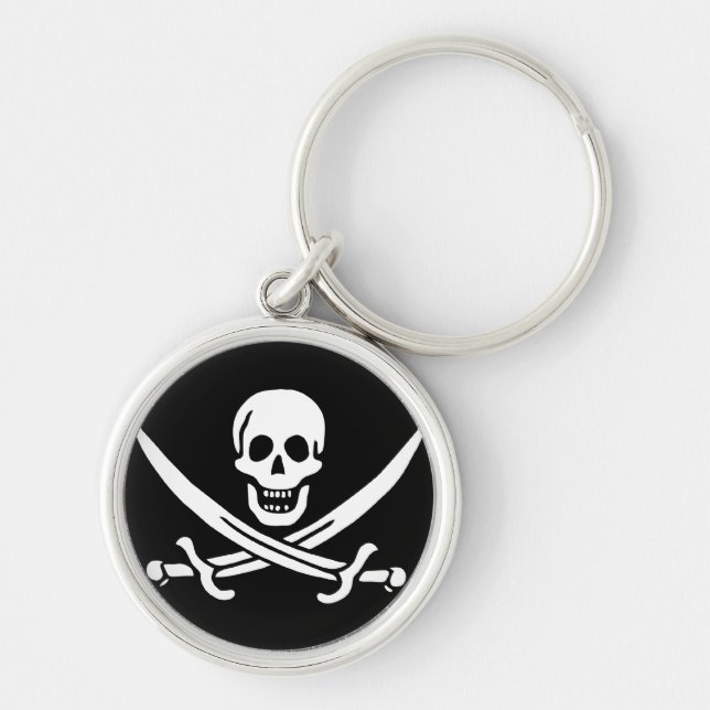 Chaveiro Jack Rackham; Jolly Roger Flag; Pirate (Frente)