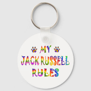 Chaveiro Jack Russell ordena o divertimento