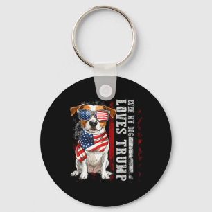 Chaveiro Jack Russell Terrier Mesmo Meu Cachorro Ama Trump