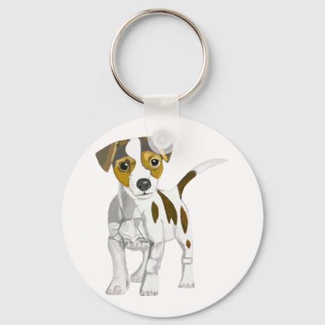 Chaveiro Jack Russell Terrier Puppy (Frente)