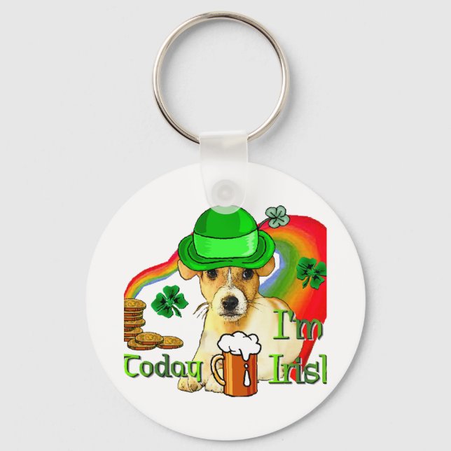 Chaveiro Jack Russell Terrier St Patricks (Frente)