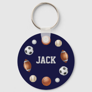 Chaveiro Jack World of Sports Key Chain - Azul