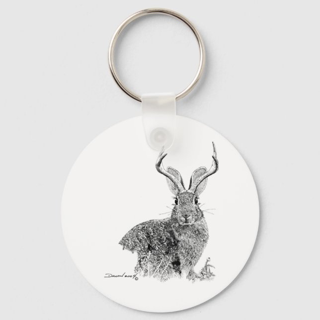 Chaveiro Jackalope (Frente)