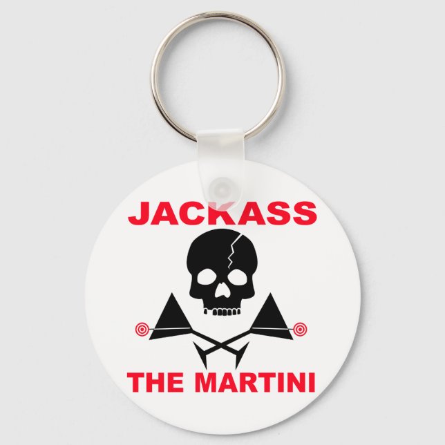 Chaveiro - JACKASS, O Martini (Frente)