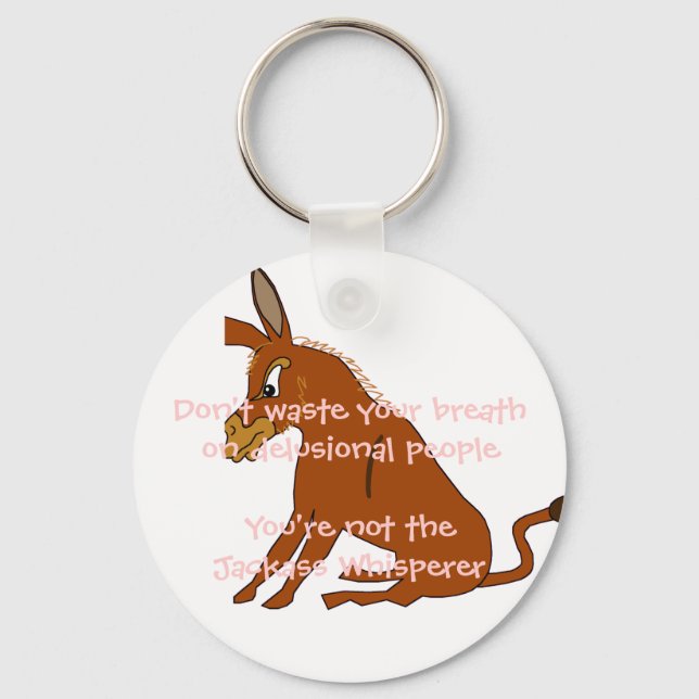 Chaveiro Jackass Whisperer (Frente)
