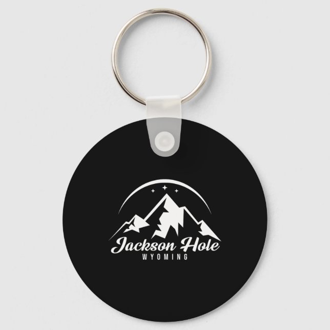 Chaveiro Jackson Hole Wyoming Ski Resort Skiboardin (Frente)