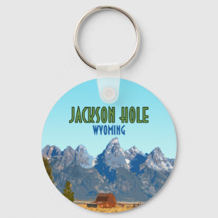 Chaveiro Jackson Hole Wyoming Vintage