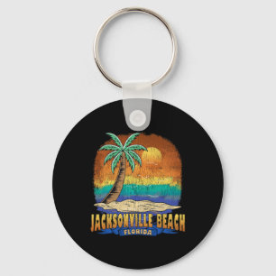 Chaveiro Jacksonville Beach Flórida Vintage - Sov Afastado