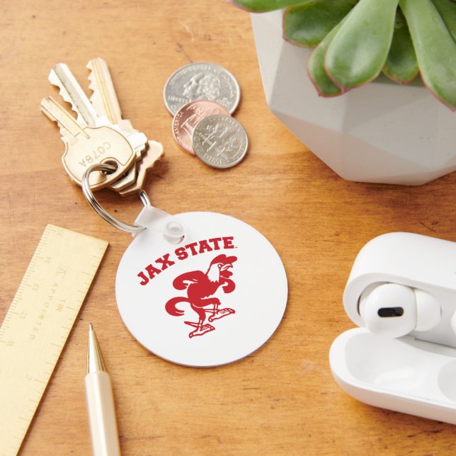 Chaveiro Jacksonville State University JAX State Gamecocks (Mesa)