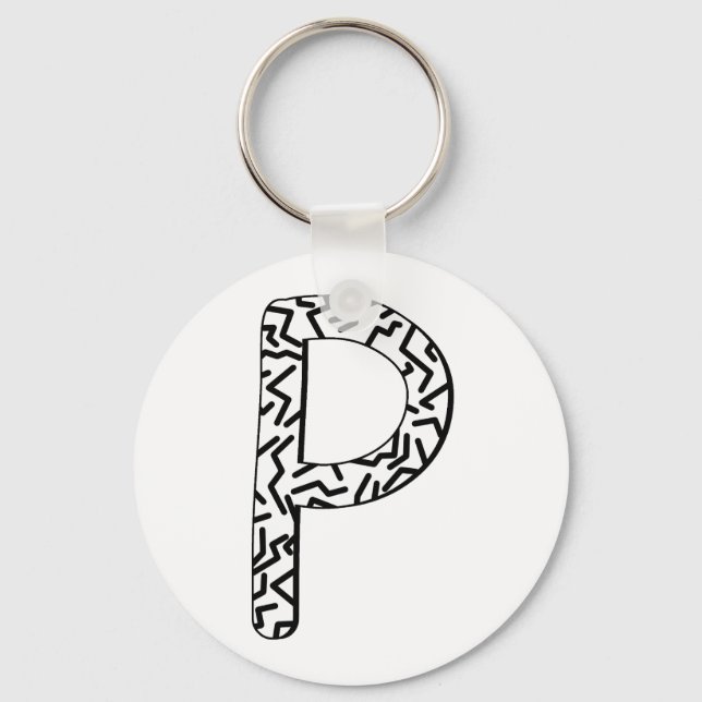 Chaveiro Jaggy P (Frente)
