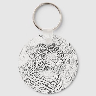 Chaveiro Jaguar (preto)