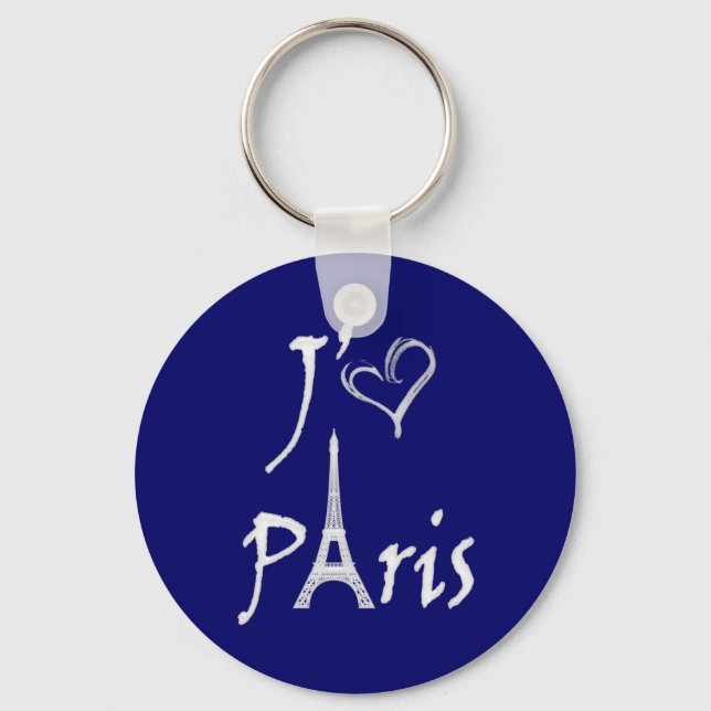 Chaveiro j'aime Paris (Frente)