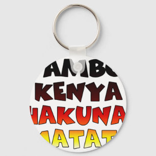 Chaveiro Jambo Kenya Hakuna Matata