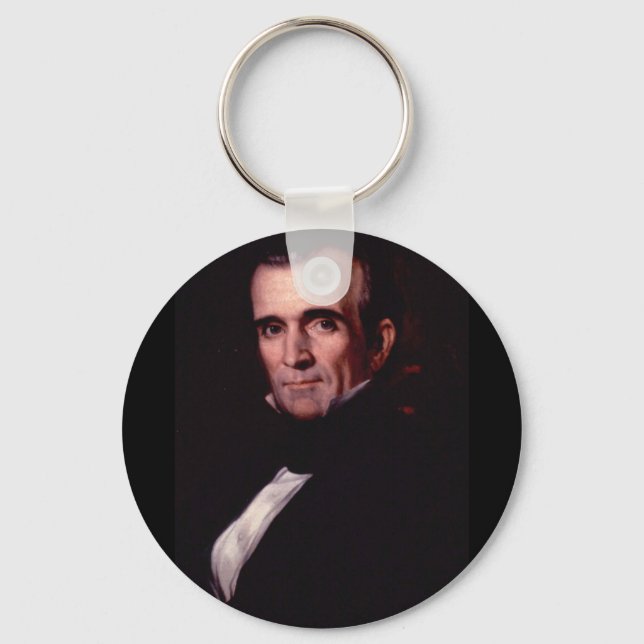 Chaveiro James K. Polk 11 Presidente dos EUA (Frente)