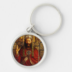 Chaveiro Jan van Eyck Deus Pai no Trono Arte Fino