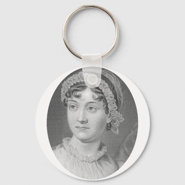 Chaveiro Jane Austen Simplesmente Jane Retrit (Frente)