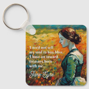 Chaveiro Jane Eyre Cita Estilo Monet