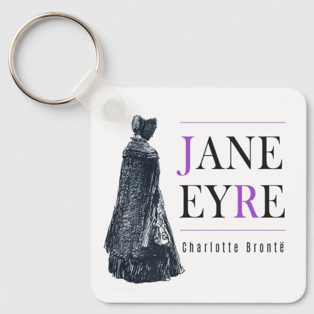 Chaveiro Jane Eyre em Cabo e Bonnet (Frente)