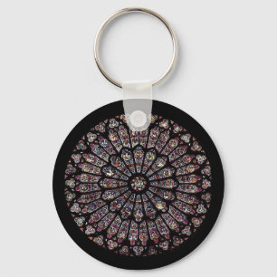 Chaveiro Janela norte do vitral de Notre Dame, Paris