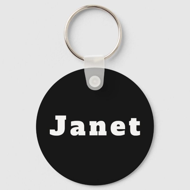 Chaveiro Janet (Frente)
