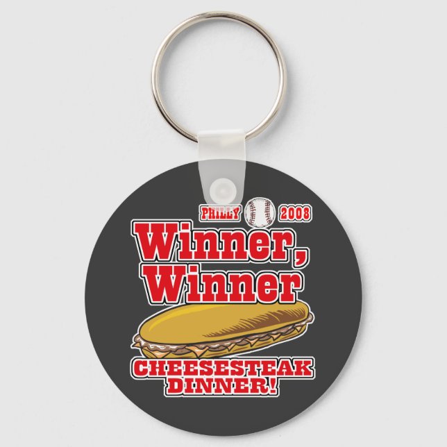 Chaveiro Jantar Philly Winner Cheesesteak (Frente)