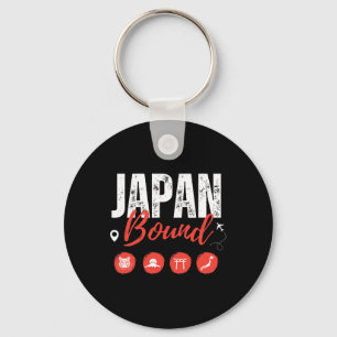 Chaveiro Japão Ligado Correspondência de Viagem Férias Viag