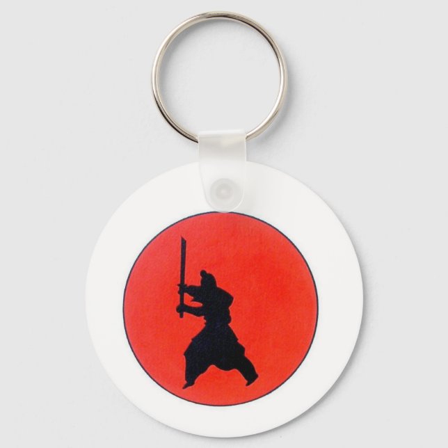 Chaveiro Japonês Bushido Way Of Warrior (Frente)
