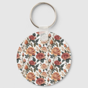 Chaveiro Jardim Botânico da Rosa Vermelha Clássica Vintage