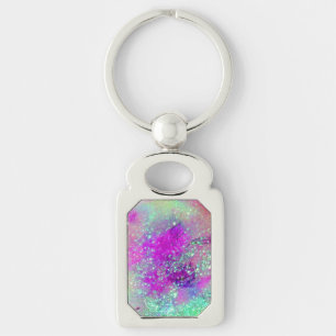 Chaveiro JARDIM DAS SOMBRAS PERDIDAS - violeta roxa rosa