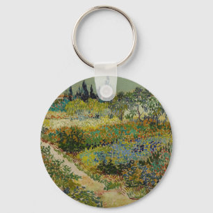 Chaveiro Jardim de Pintura Clássico de Van Gogh em Arles