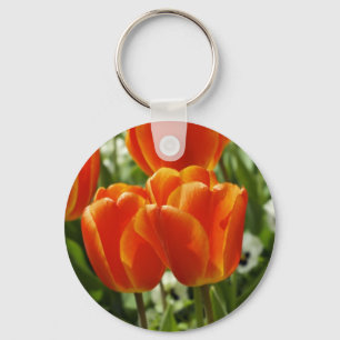 Chaveiro Jardim de Tulipas da Primavera