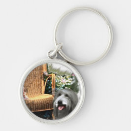 Chaveiro Jardim de Verão Collie