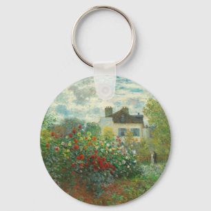 Chaveiro Jardim do Artista Monet em Argenteuil Pintura