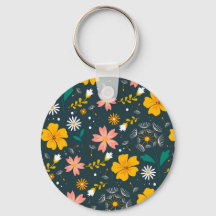 Jardim Floral Naval Padrão Caprichoso de Primavera