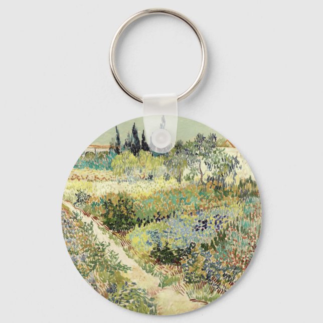 Chaveiro Jardim Van Gogh em Arles 1888 (Frente)