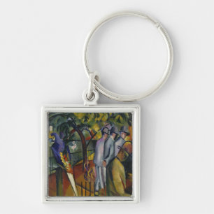 Chaveiro Jardim zoológico de August Macke mim