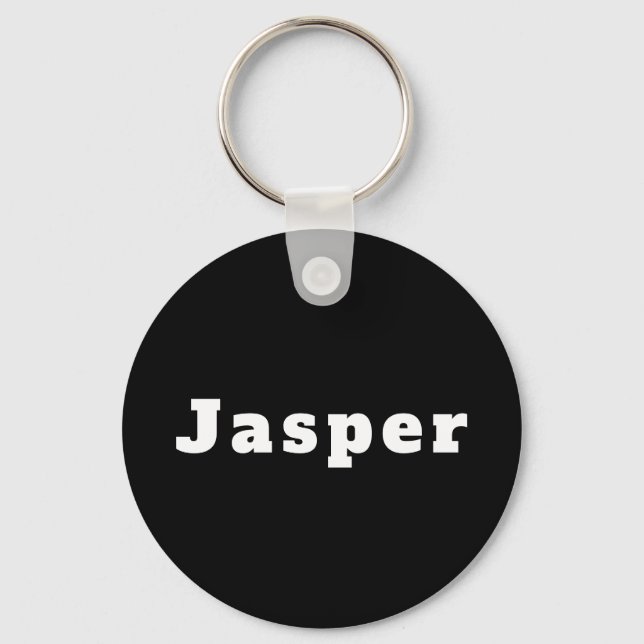 Chaveiro Jasper schwarz weiß (Frente)