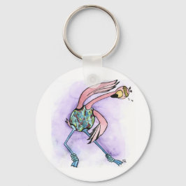 Chaveiro Jazzercise Flamingo