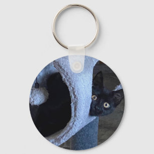 Chaveiro Jellybean - Gatinho de resgate preto