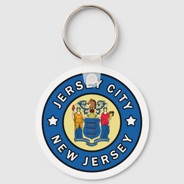 Chaveiro Jersey City New Jersey (Frente)