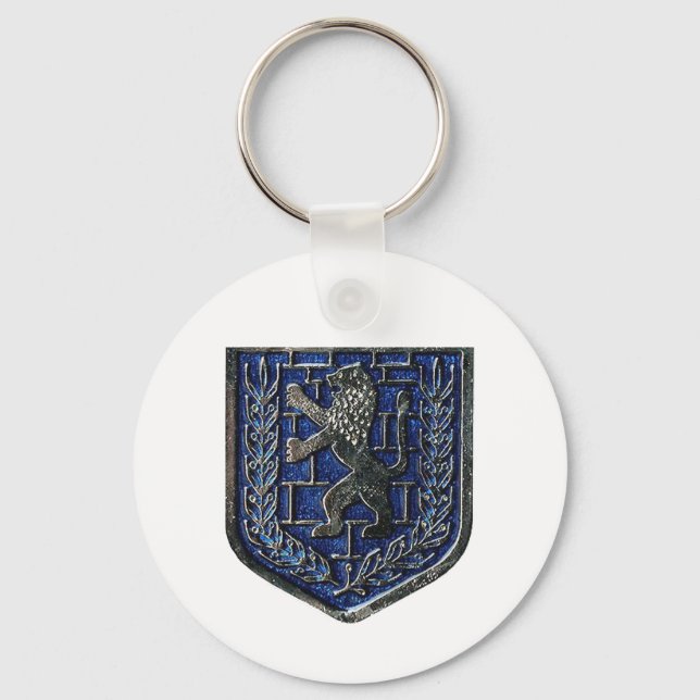 Chaveiro Jerusalem Crest Blue (Frente)